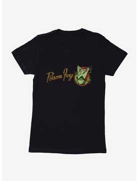 DC Comics Bombshells Poison Ivy Logo Womens Black T-Shirt, , hi-res