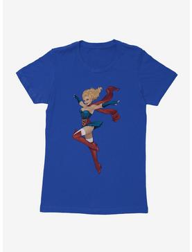 DC Comics Bombshells Supergirl Womens Black T-Shirt, , hi-res