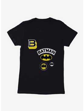 DC Comics Batman Symbols Womens Black T-Shirt, , hi-res
