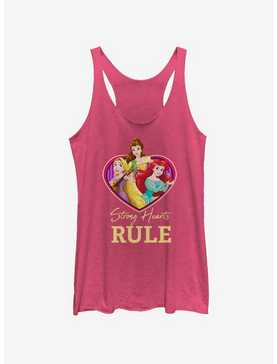 Disney Princesses Strong Hearts Rule Womens Tank Top, , hi-res