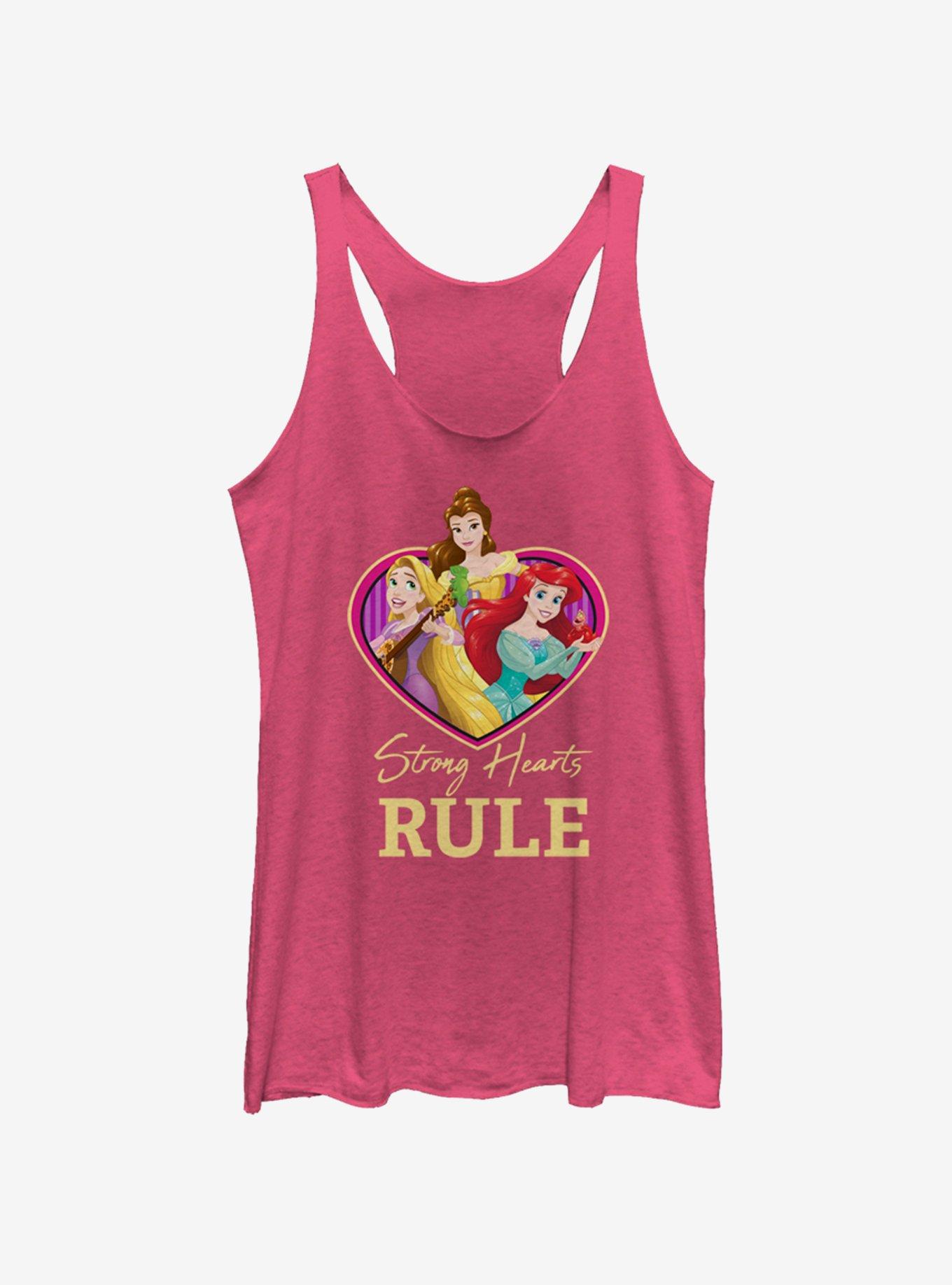 Disney Princesses Strong Hearts Rule Womens Tank Top, , hi-res