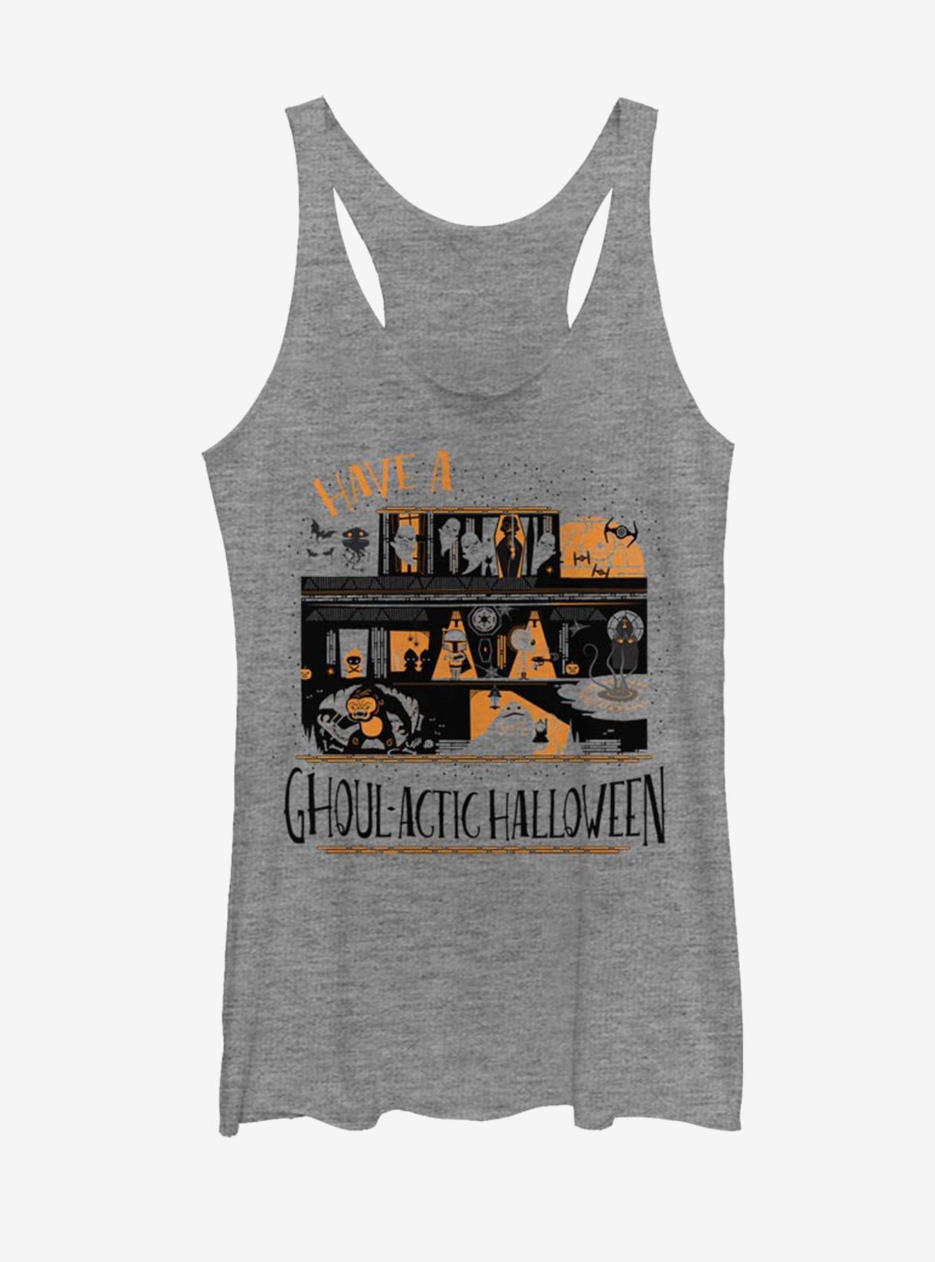Star Wars Ghoulactic House Womens Tank Top, GRAY HTR, hi-res