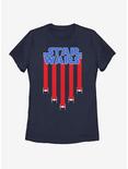 Star Wars Star Banner Womens T-Shirt, NAVY, hi-res