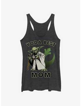 Star Wars Yoda Best Mom Womens Tank Top, , hi-res