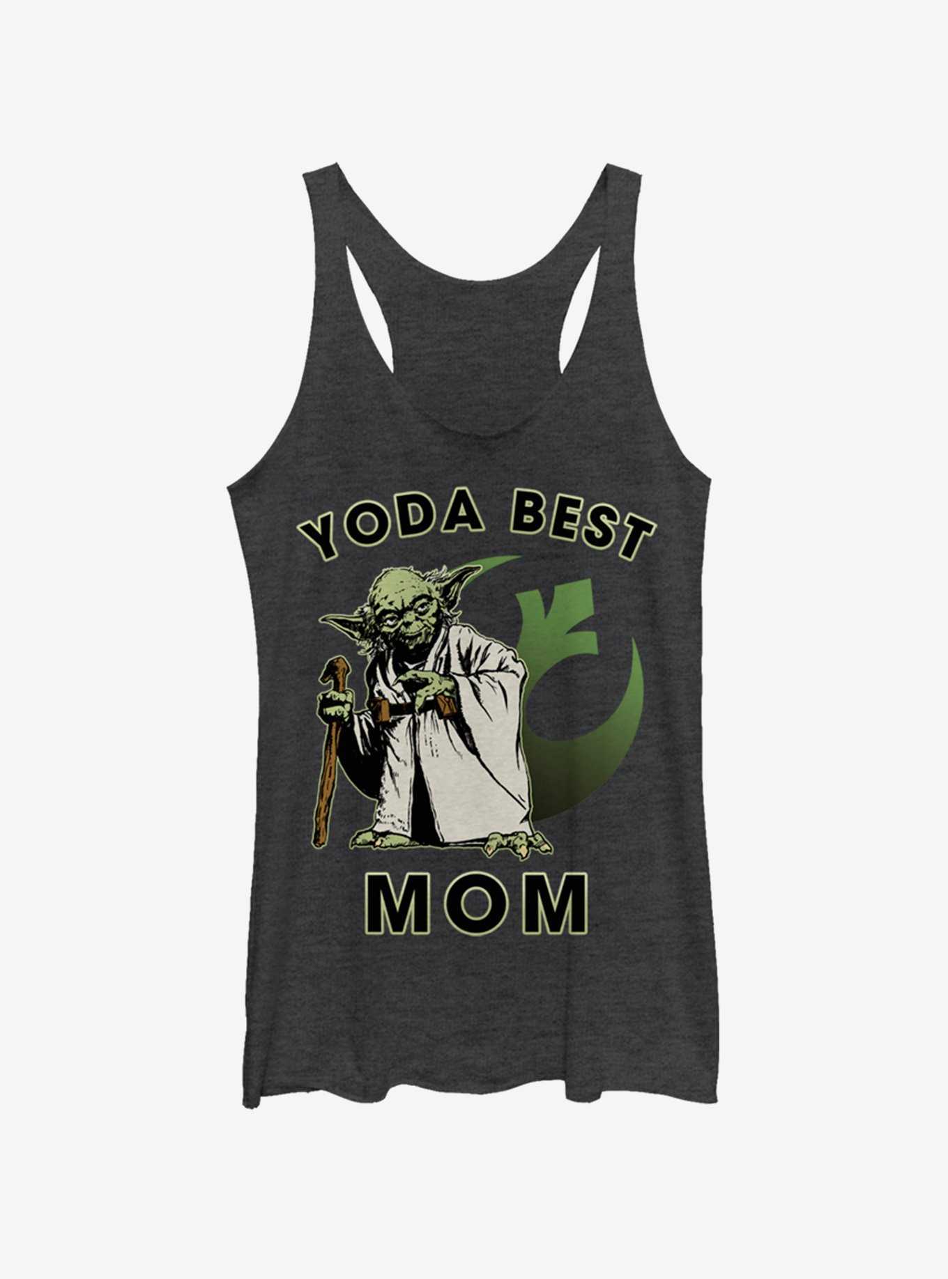 Star Wars Yoda Best Mom Womens Tank Top, , hi-res