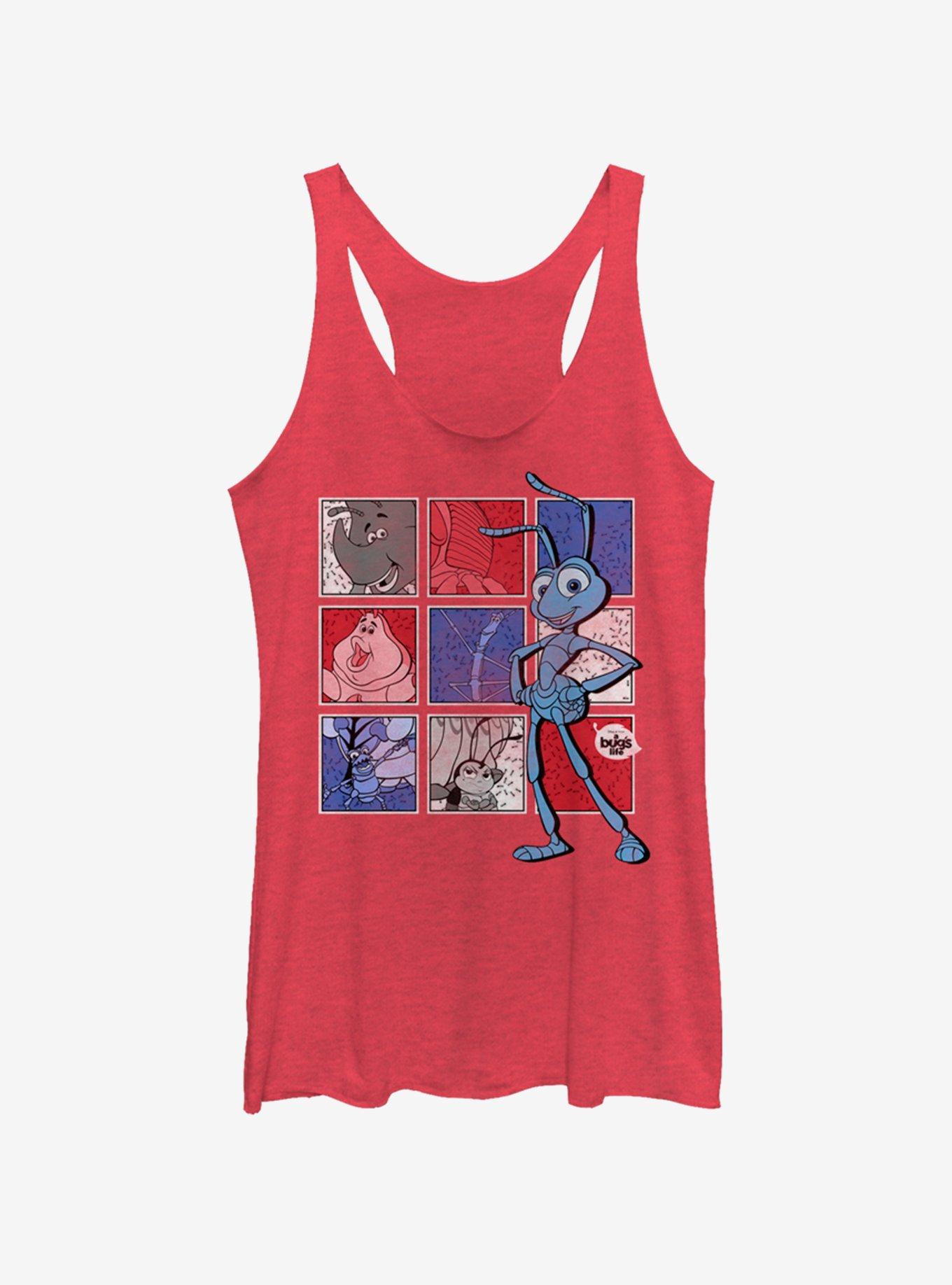 Disney Pixar A Bug's Life Bugs Squared Womens Tank Top, , hi-res