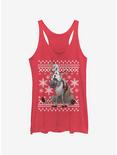 Disney Frozen Sven and Olaf Friends Womens Tank Top, RED HTR, hi-res