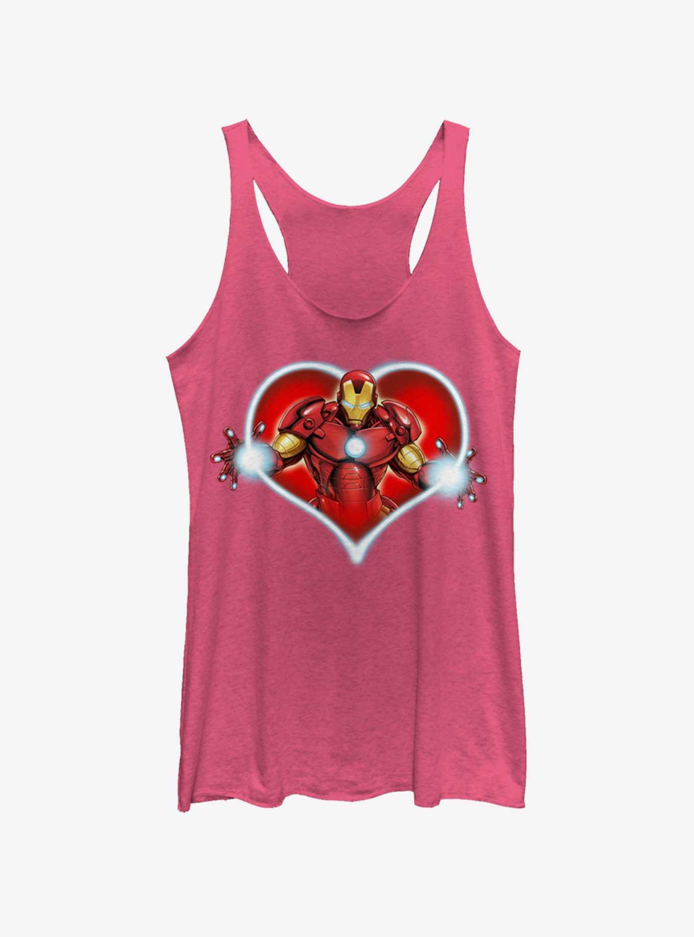 Marvel Iron Heart Blast Womens Tank Top, , hi-res