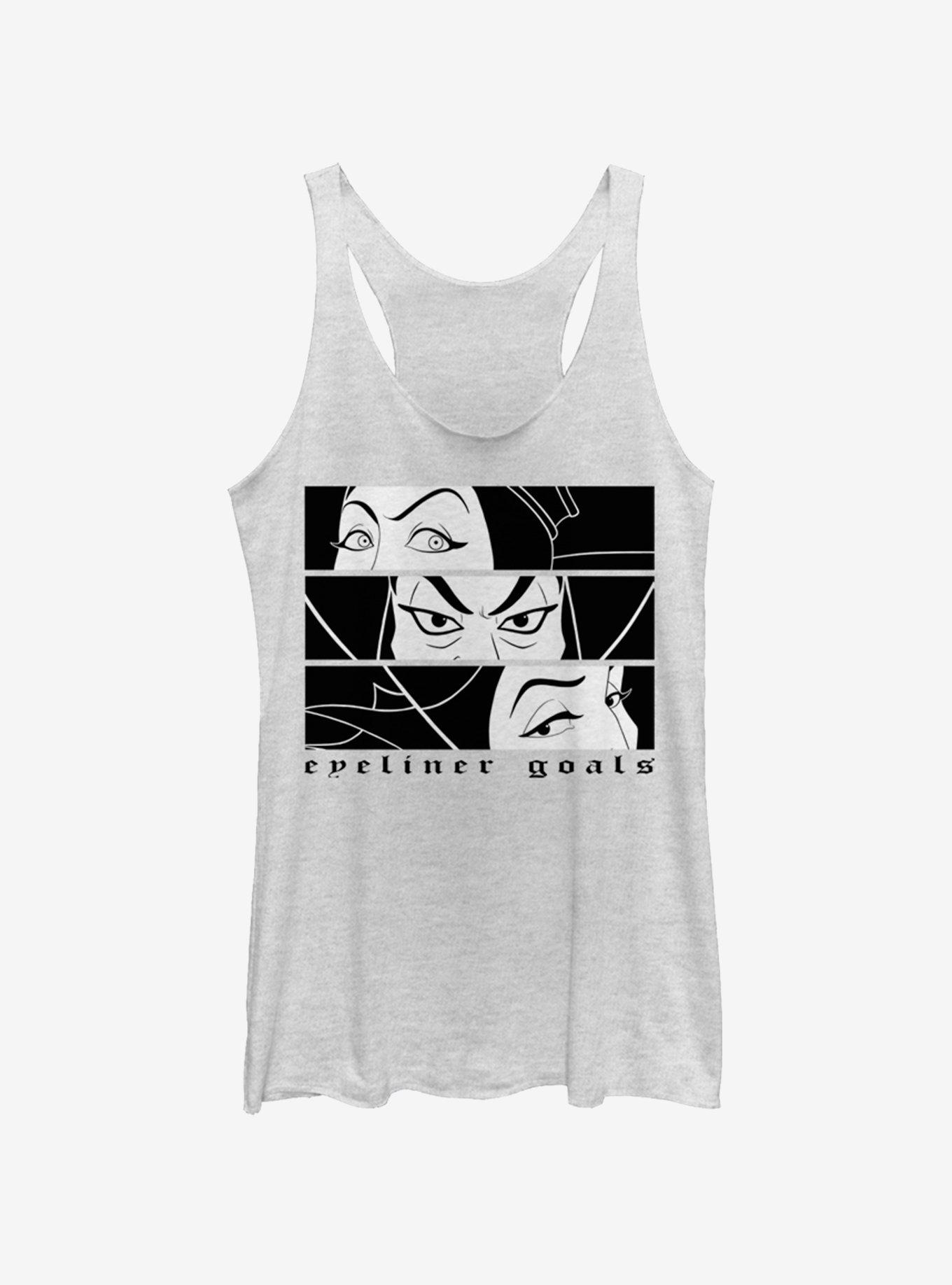 Disney Villains Eyeliner Goals Womens Tank Top, , hi-res