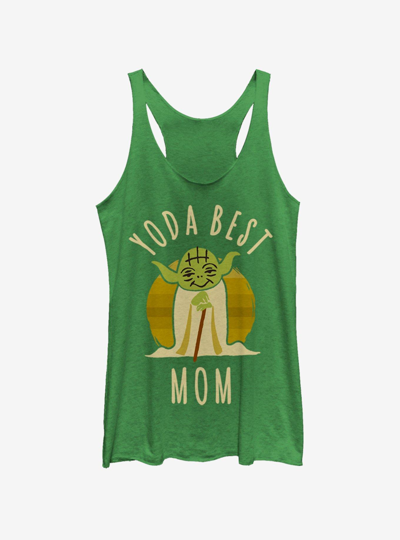 Star Wars Best Mom Yoda Says Womens Tank Top, , hi-res