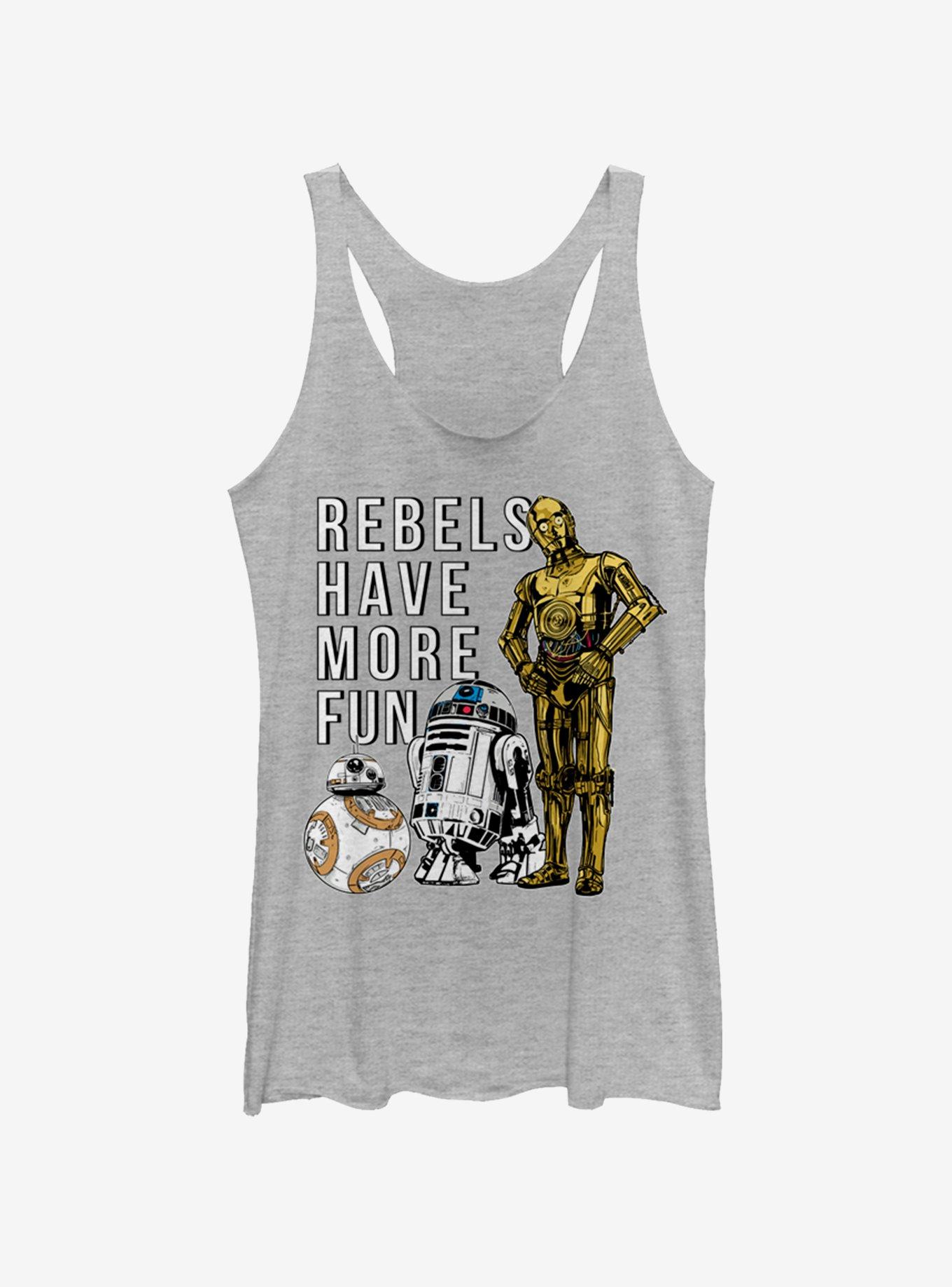 Star Wars The Last Jedi More Fun Womens Tank Top, , hi-res