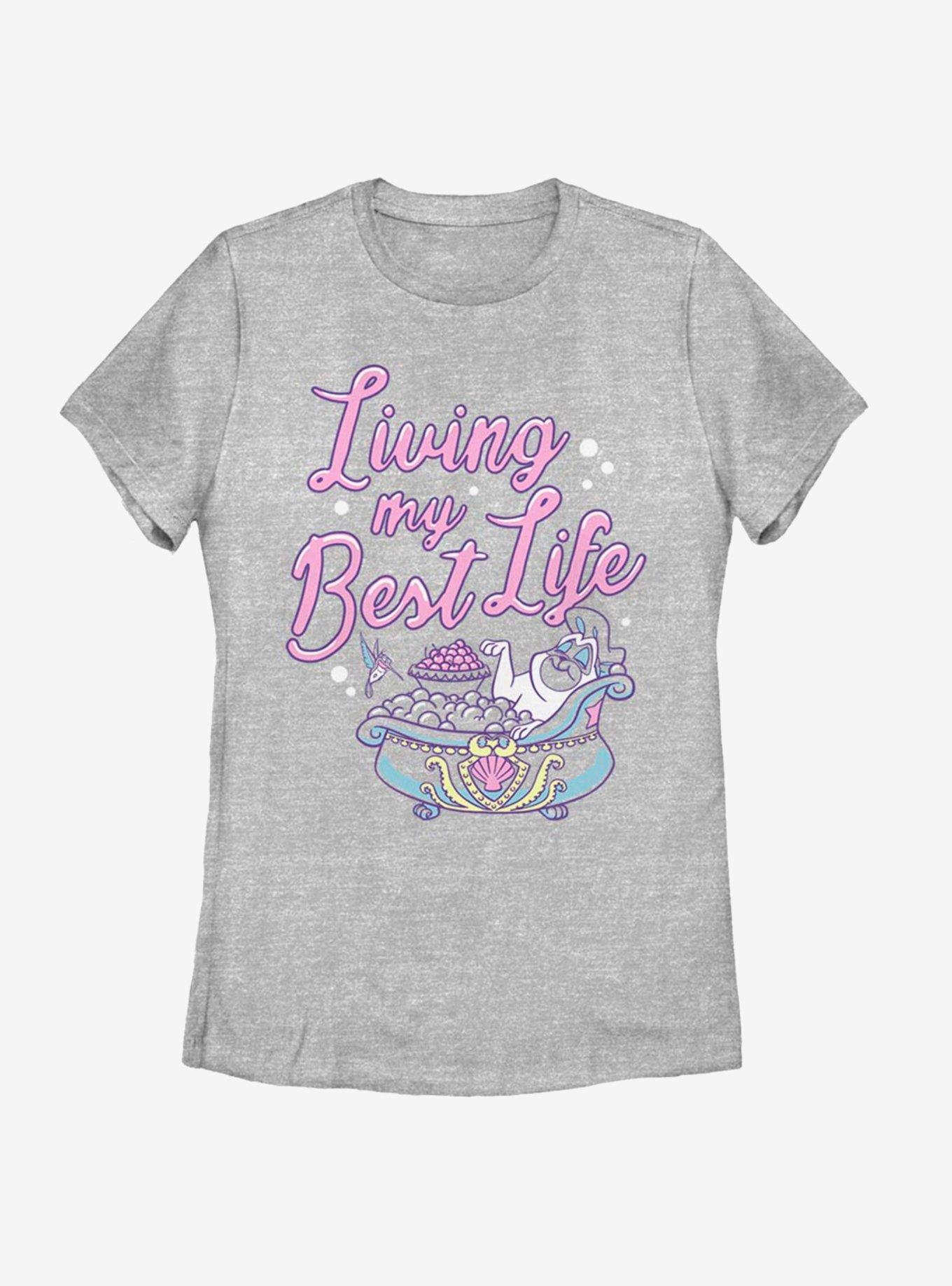 Disney Princesses Best Life Womens T-Shirt, ATH HTR, hi-res