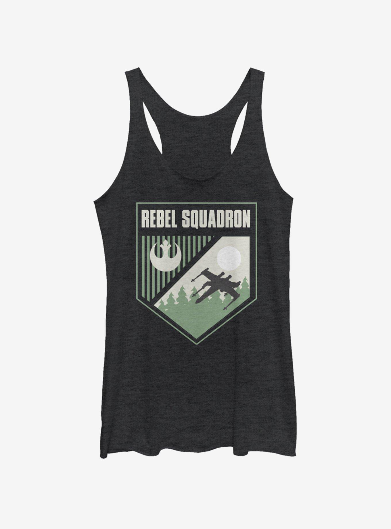 Star Wars Rebel Squad Shield Womens Tank Top, , hi-res