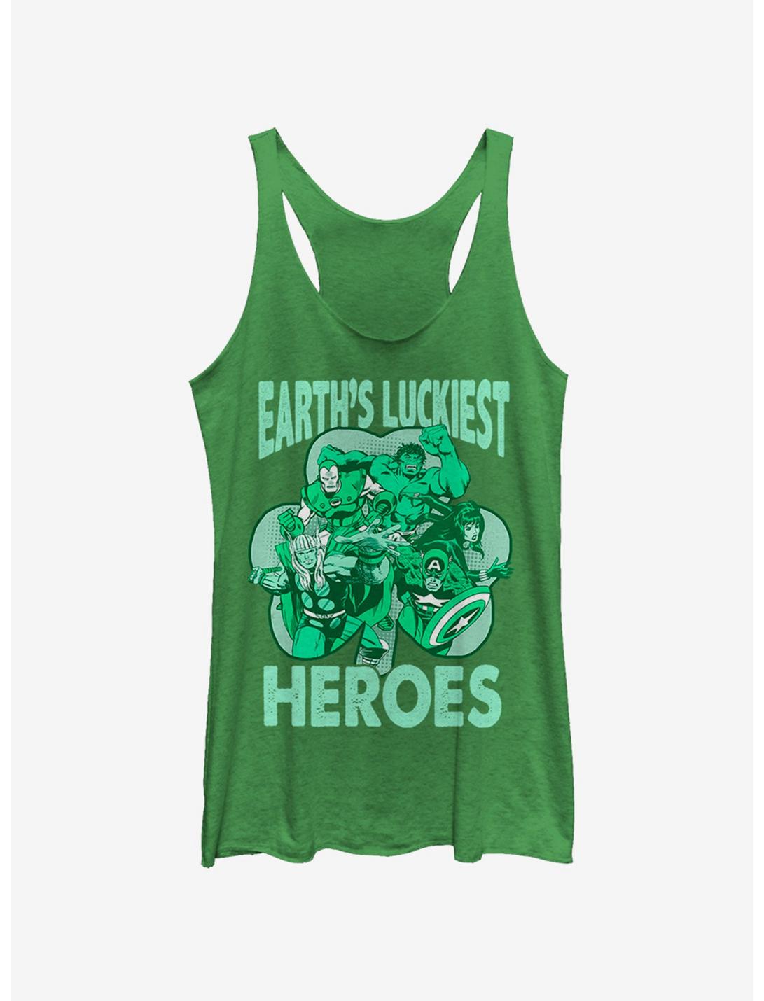 Marvel Luck of the Hero Womens Tank Top, ENVY, hi-res