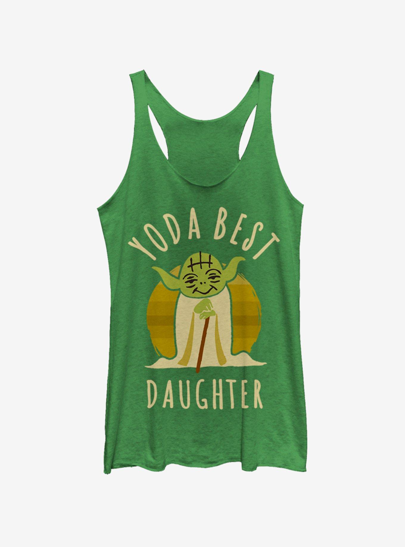 Star Wars Best Daughter Yoda Says Womens Tank Top, , hi-res