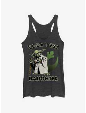 Star Wars Yoda Best Daughter Womens Tank Top, , hi-res