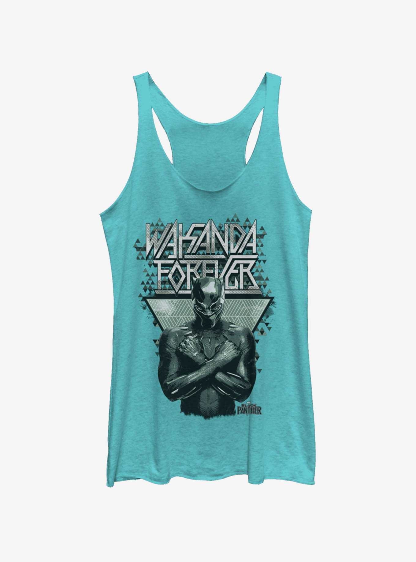 Marvel Black Panther Panther Forever Pattern Womens Tank Top, , hi-res