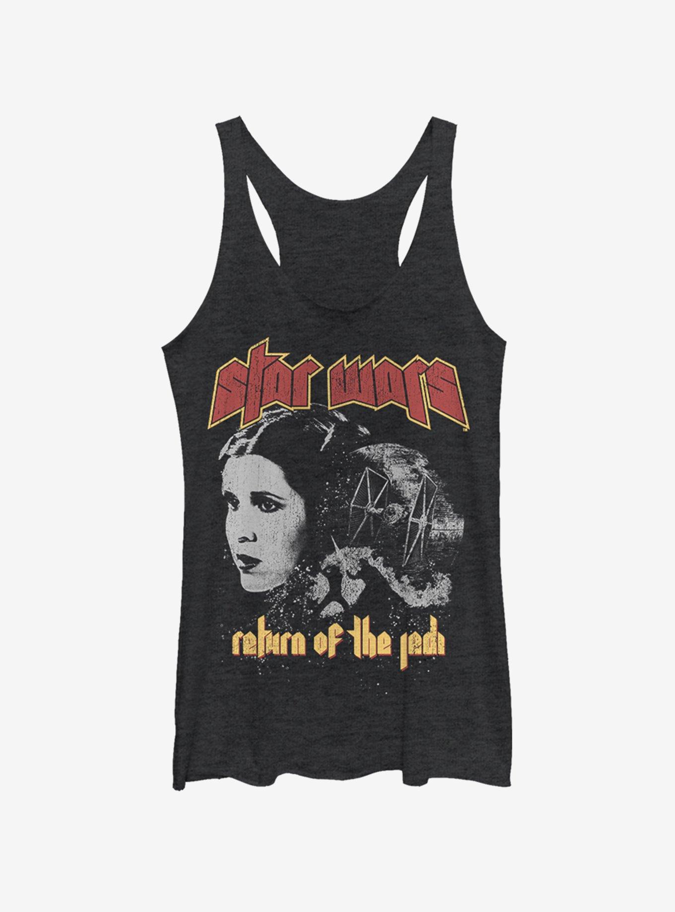 Star Wars Rock Leia Womens Tank Top, , hi-res