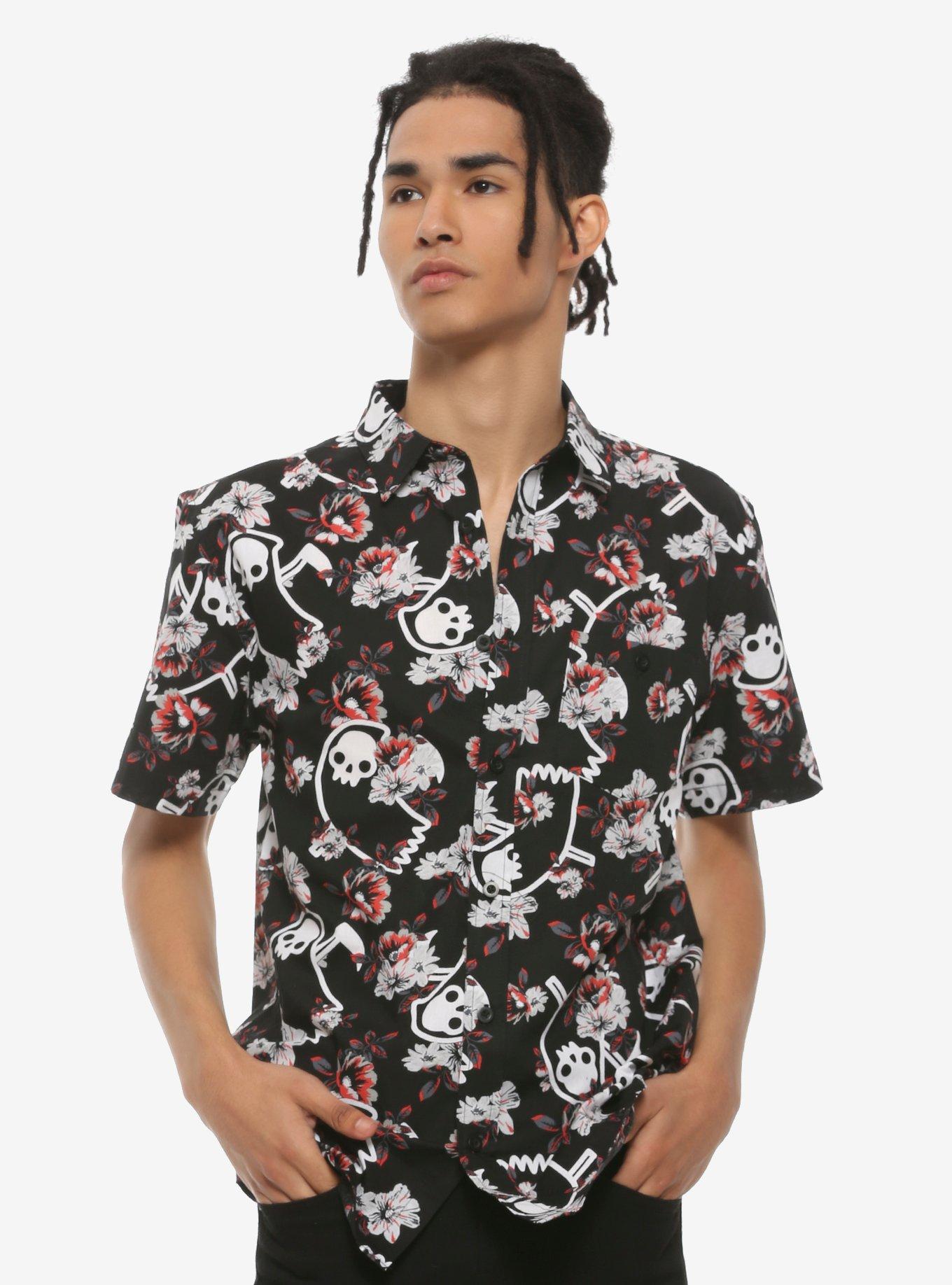 Floral Reaper Button-Up By Obinsun, MULTI, hi-res