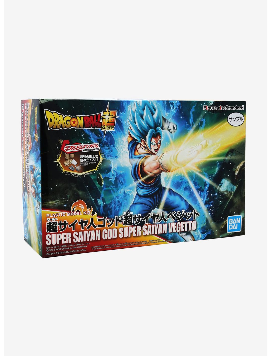Bandai Figure-Rise Standard Dragon Ball Z Super Saiyan God Super Saiyan Vegetto Plastic Model Kit, , hi-res