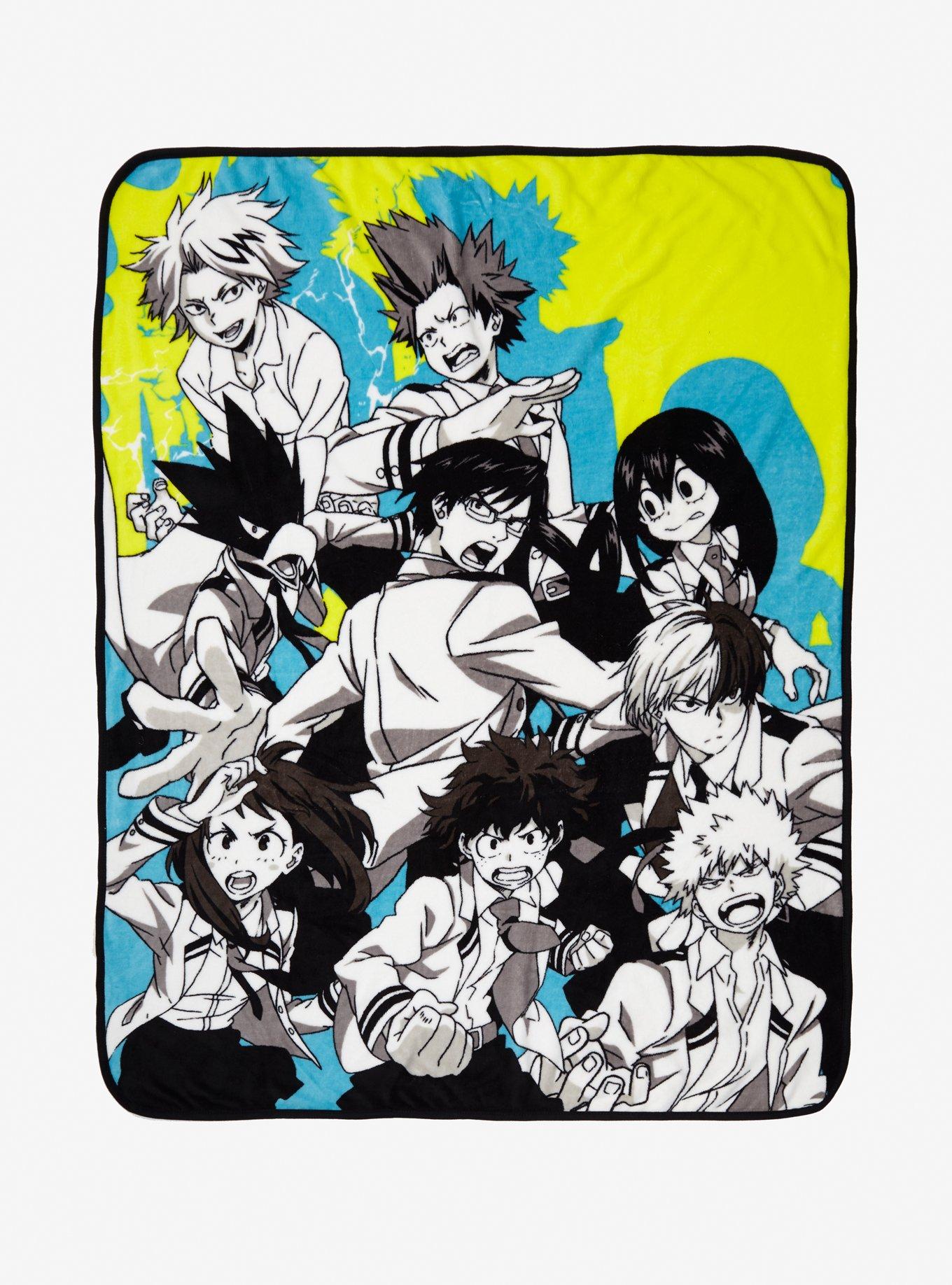 My hero academia blanket hot topic sale