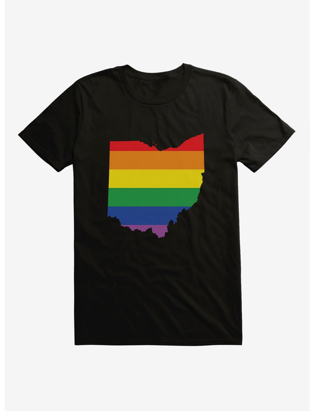 Pride State Flag Ohio T-Shirt, , hi-res