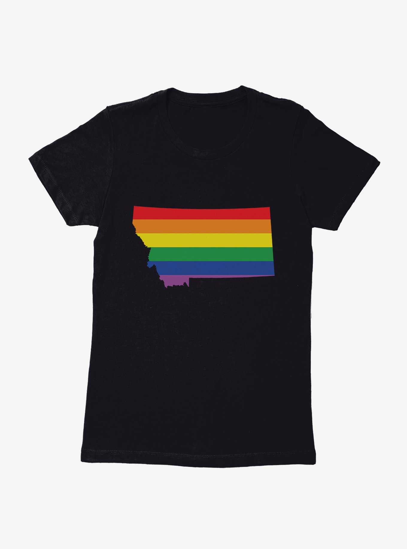 Pride State Flag Montana T-Shirt, , hi-res
