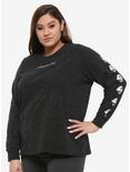 Her Universe Star Wars: The Rise Of Skywalker Death Star Moon Phases Long-Sleeve T-Shirt Plus Size, MULTI, hi-res