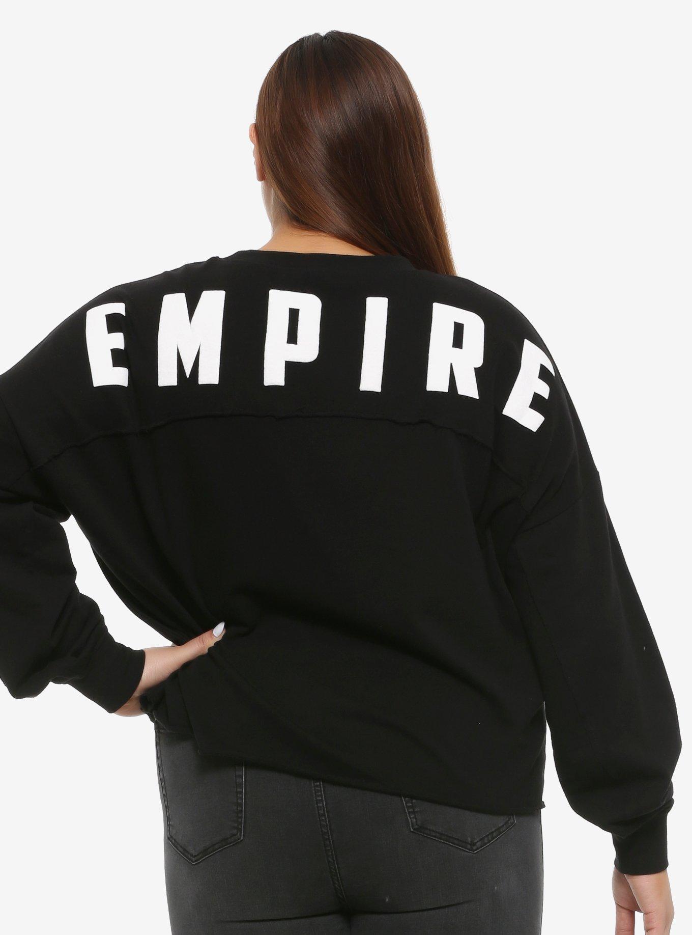 Her Universe Star Wars: The Rise Of Skywalker Empire Raw-Edge Athletic Jersey Plus Size, MULTI, hi-res