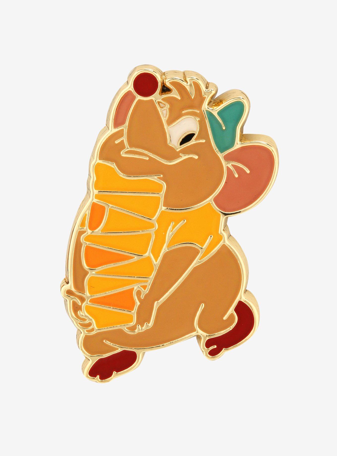 Loungefly Disney Cinderella Gus Gus Enamel Pin - BoxLunch Exclusive, , hi-res