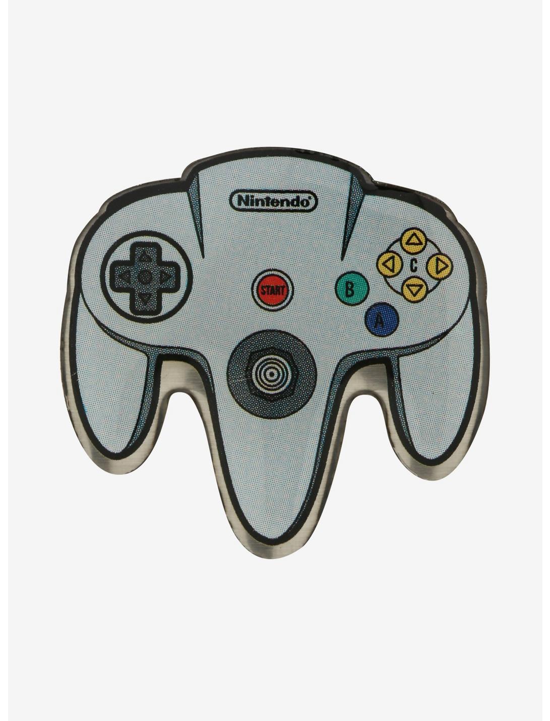 Nintendo 64 Controller Enamel Pin, , hi-res