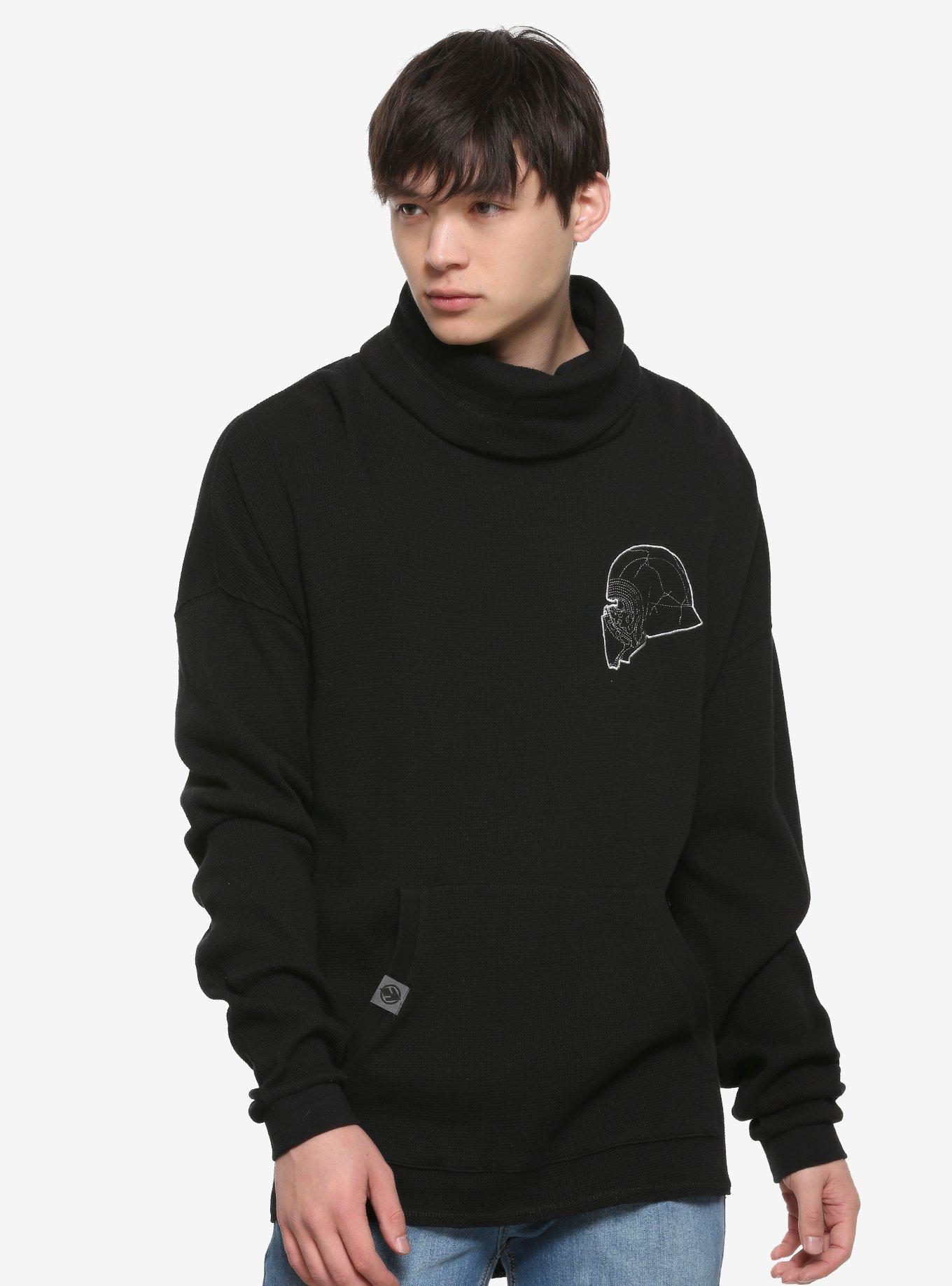 Our Universe Star Wars: The Rise Of Skywalker Knights Of Ren Cowl Neck Pullover, BLACK, hi-res