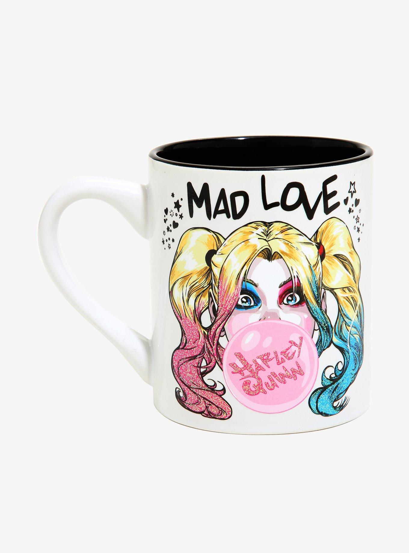 DC Comics Harley Quinn Glitter Mug, , hi-res