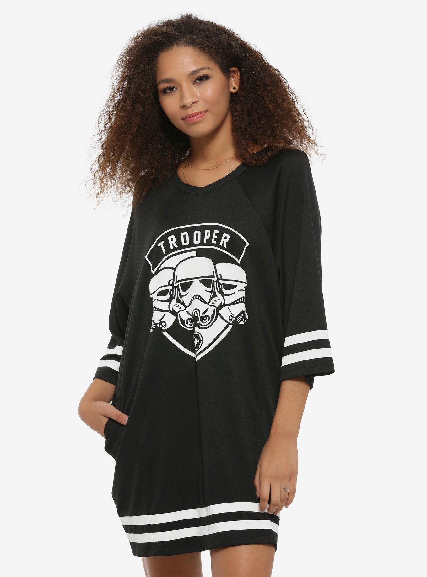 Her Universe Star Wars: The Rise Of Skywalker Stormtrooper Jersey Dress, MULTI, hi-res