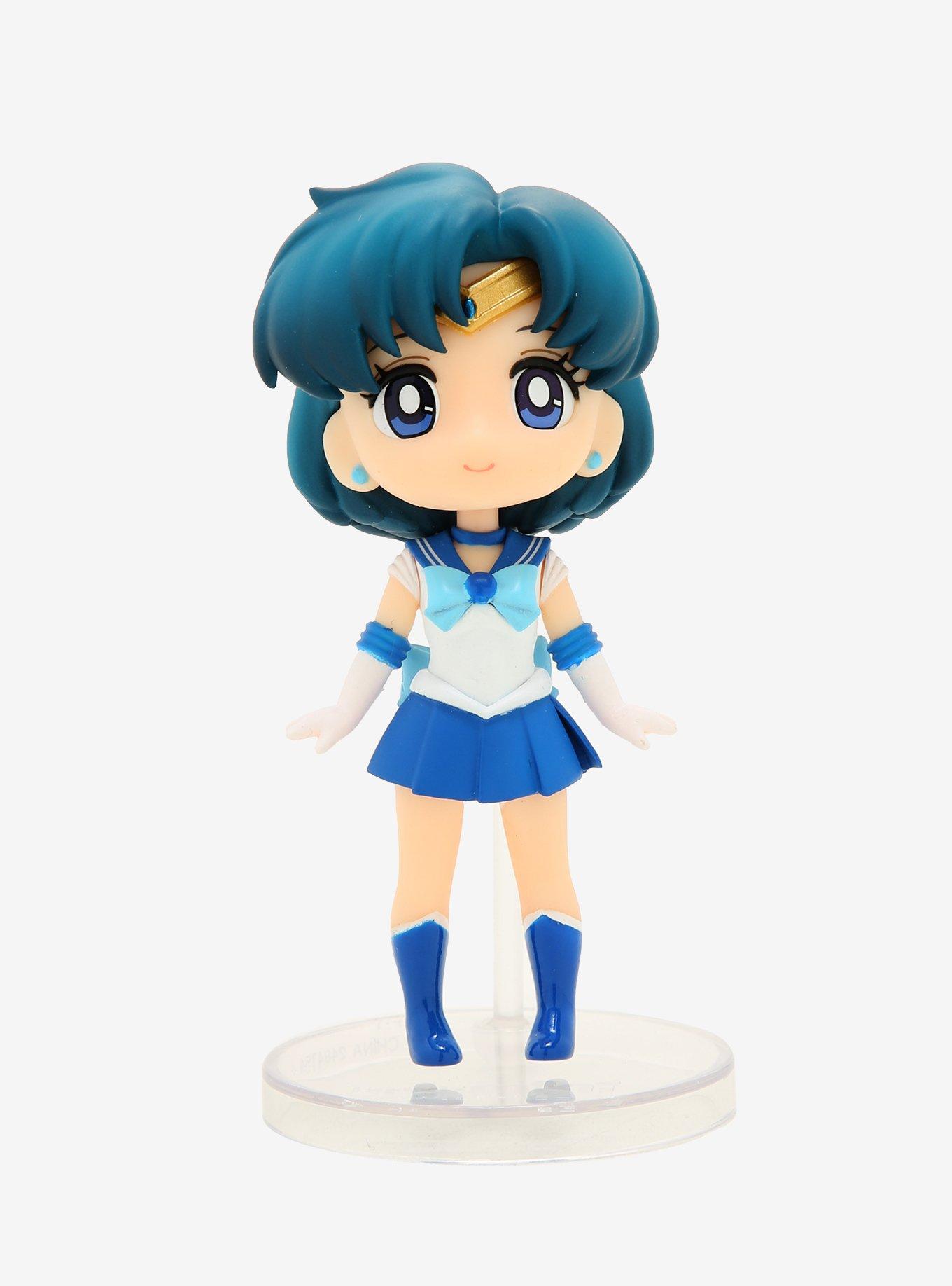 Bandai Spirits Sailor Moon Figuarts Mini Sailor Mercury Vinyl Figure, , hi-res