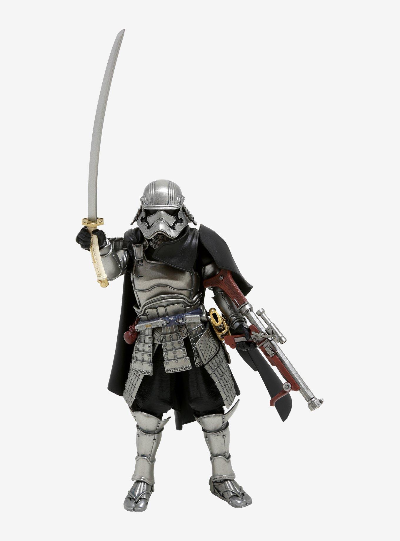Bandai Spirits Star Wars Mei Sho Movie Realization Ashigaru Captain Phasma Action Figure, , hi-res