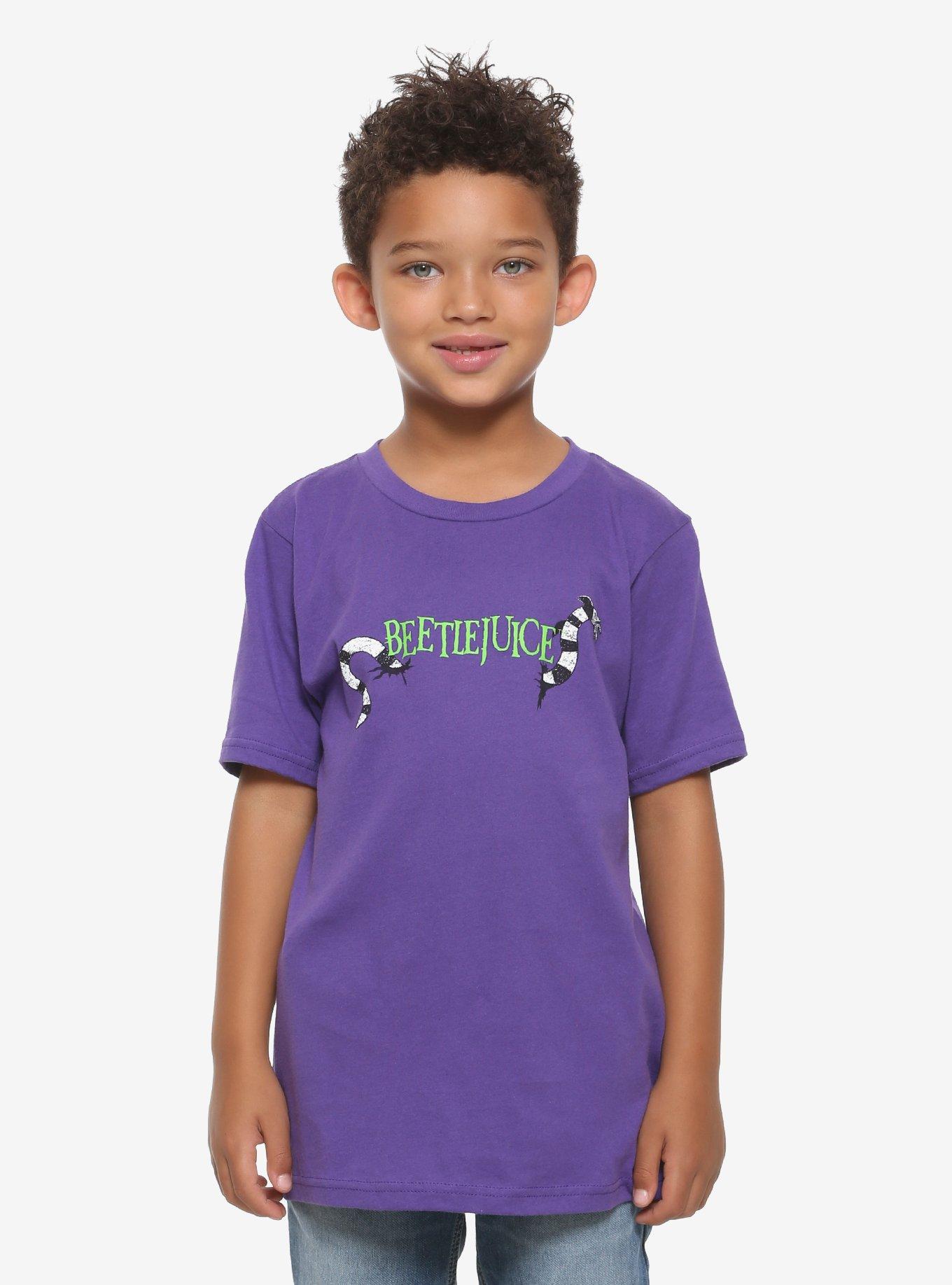 Beetlejuice Sandworm Logo Youth T-Shirt - BoxLunch Exclusive | BoxLunch