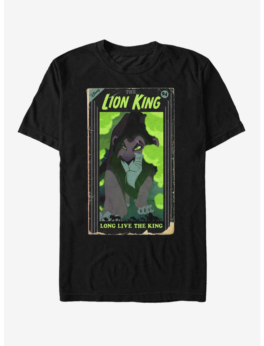 Disney The Lion King Long Live Scar T-Shirt, BLACK, hi-res