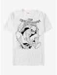 Marvel Spider-Man: Homecoming Comic Spidey T-Shirt, WHITE, hi-res