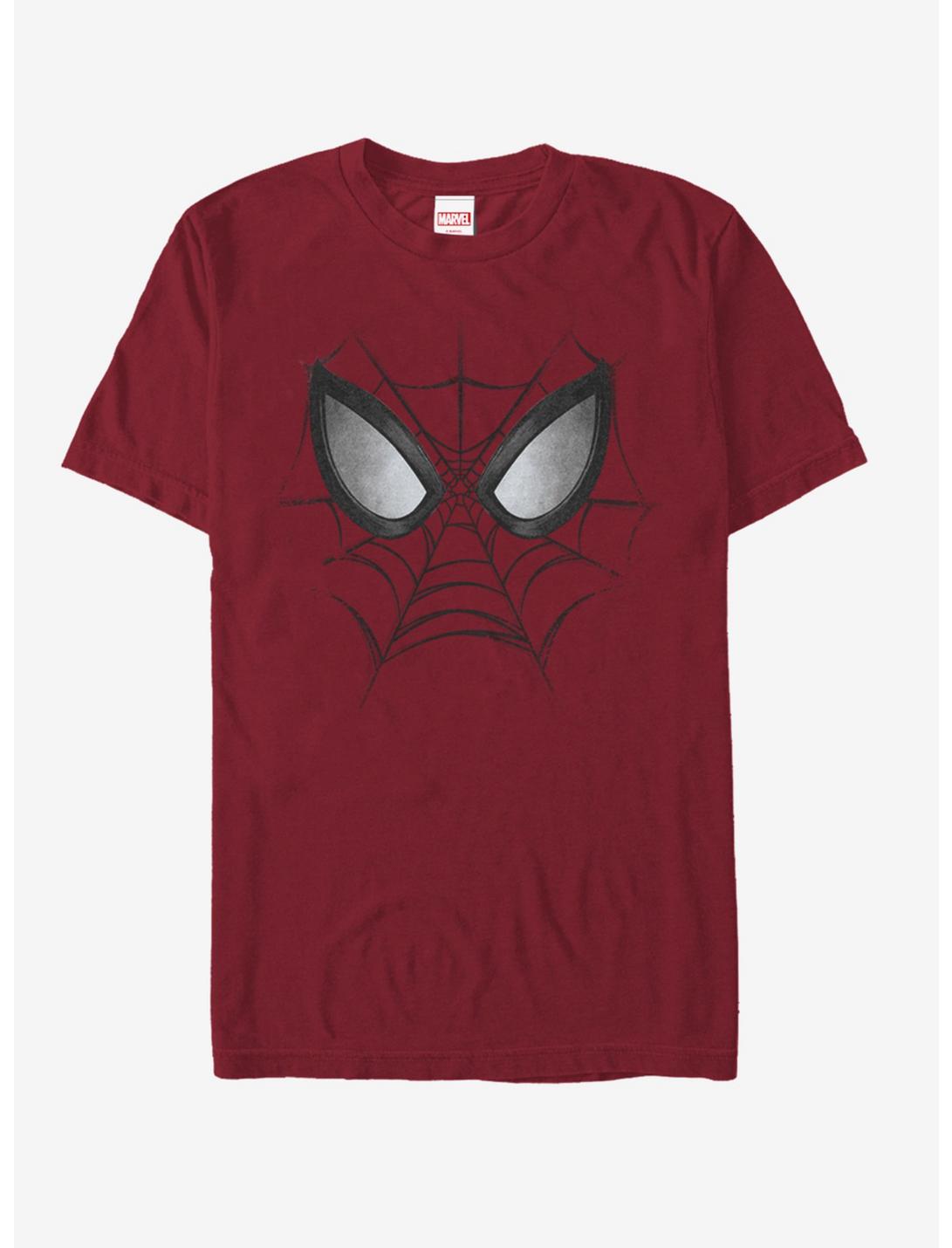 Marvel Spider-Man Web Face T-Shirt, CARDINAL, hi-res