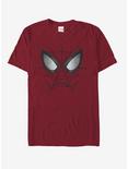 Marvel Spider-Man Web Face T-Shirt, CARDINAL, hi-res
