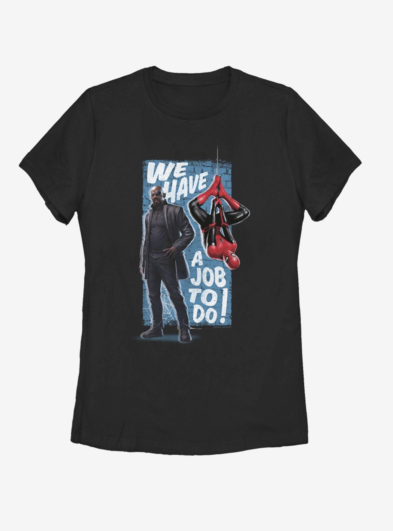 Marvel Spider-Man: Far From Home Job To Do Womens T-Shirt, , hi-res