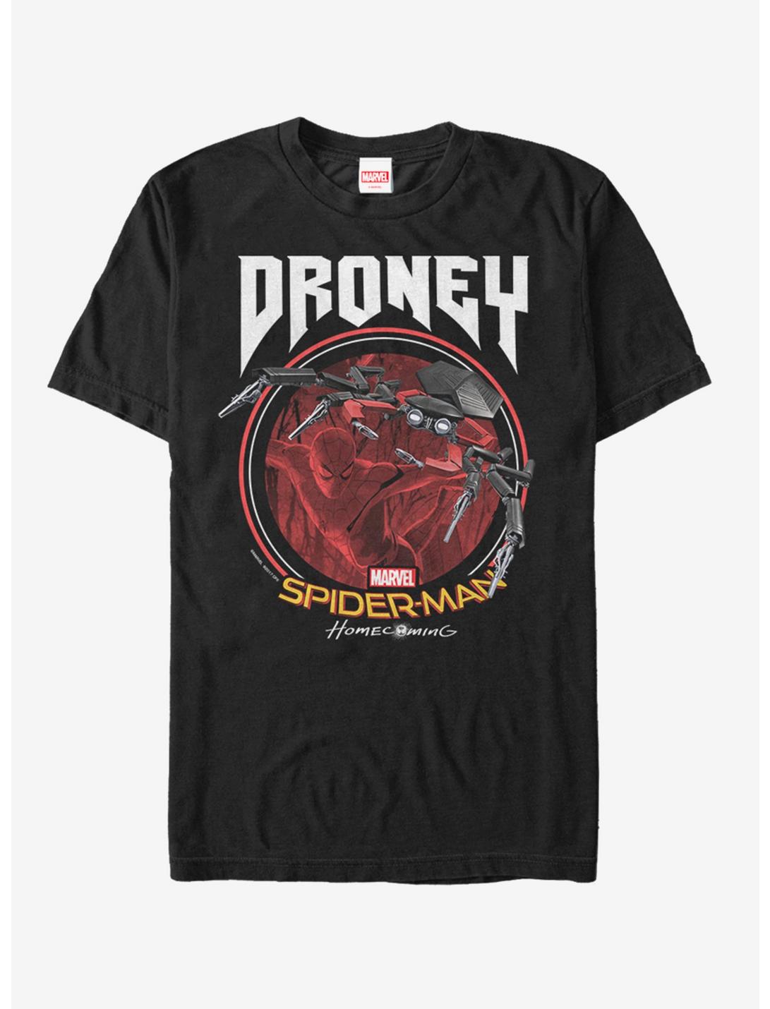 Marvel Spider-Man: Homecoming Droney Pal T-Shirt, BLACK, hi-res