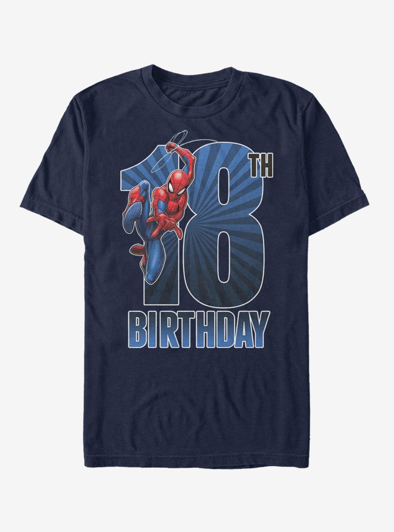 Marvel Spider-Man 18th Birthday T-Shirt, , hi-res