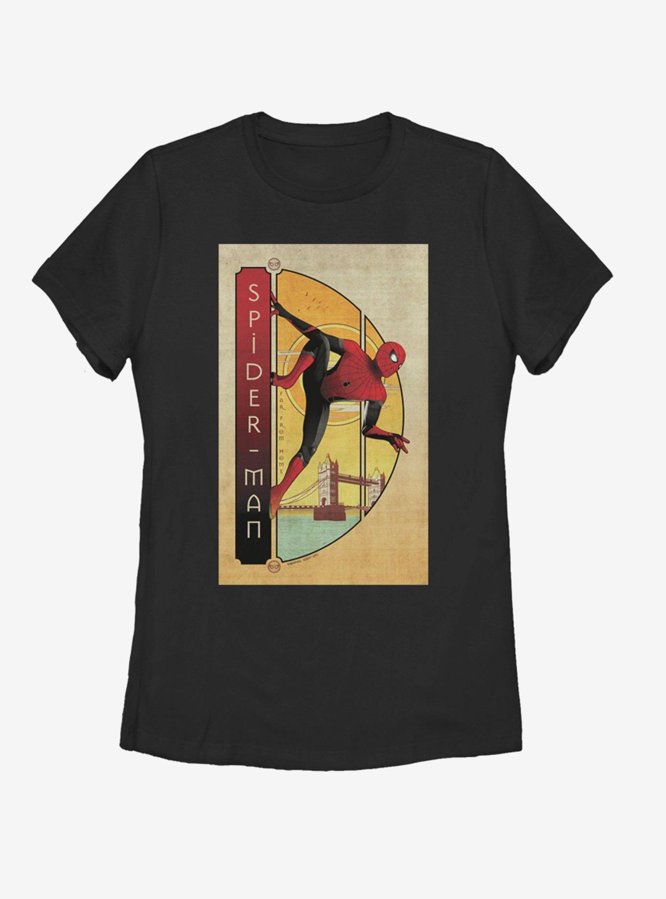 Marvel Spider-Man Bridge Womens T-Shirt, , hi-res