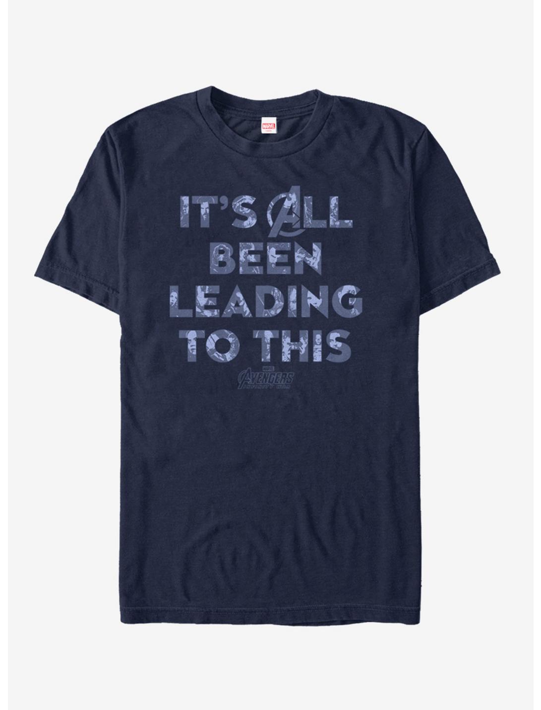 Marvel Avengers: Infinity War All Been Leading To This T-Shirt, NAVY, hi-res