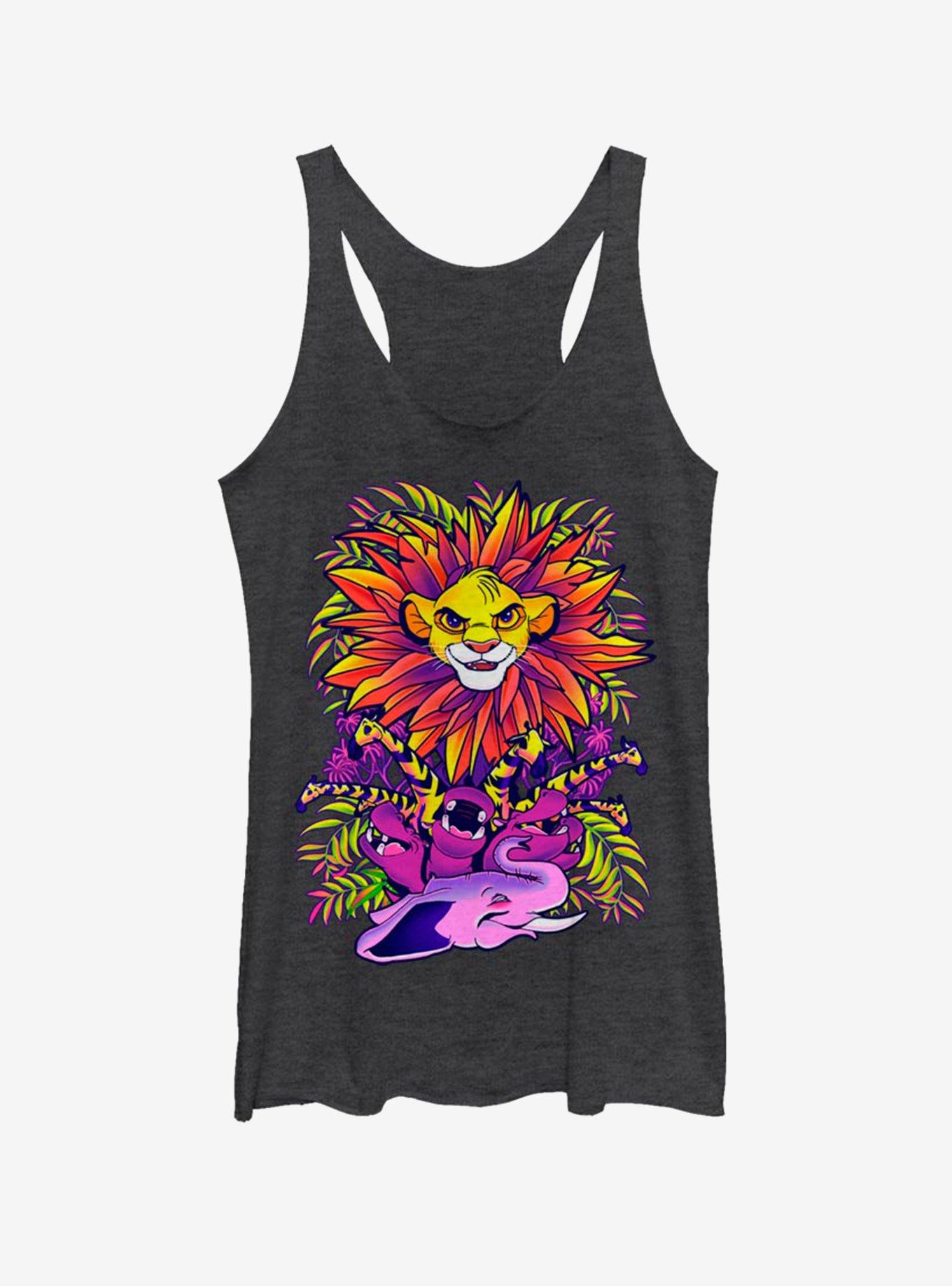 Disney The Lion King Hyper Color King Womens Tank Top, , hi-res
