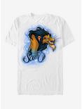 Disney The Lion King Scar Spray Paint T-Shirt, WHITE, hi-res