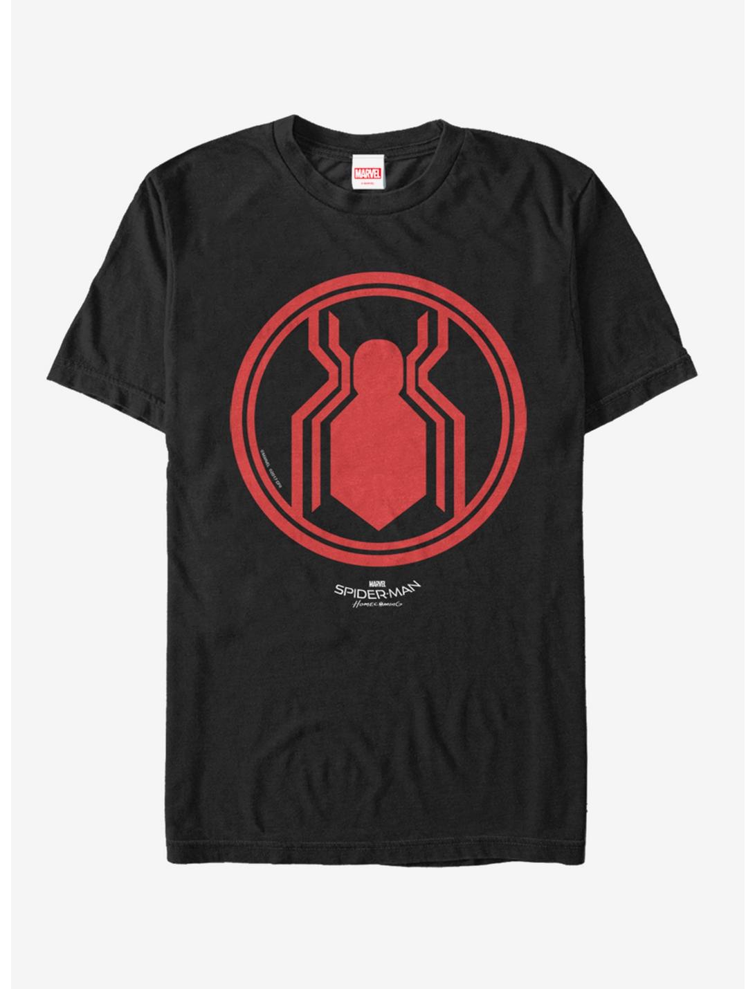 Marvel Spider-Man Droney Logo T-Shirt, BLACK, hi-res