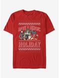 Marvel Heroes Heroic Holiday T-Shirt, RED, hi-res